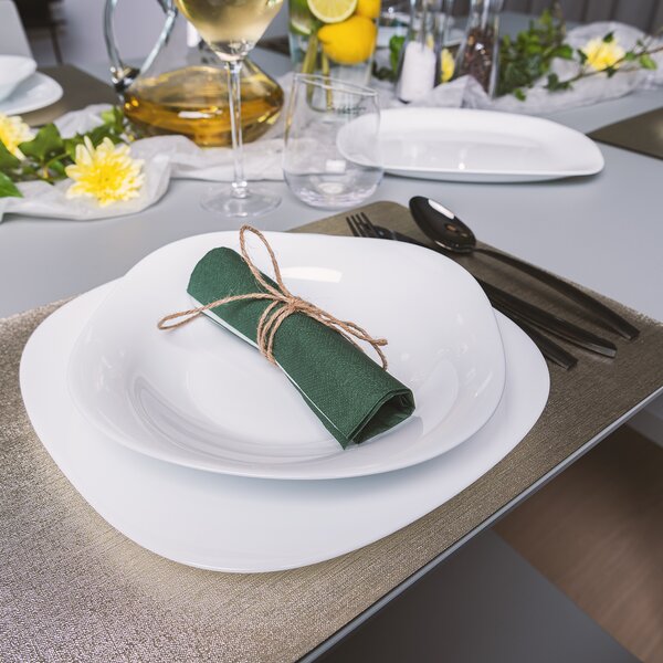 Hluboký talíř LUNA 22x22 cm