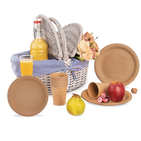 Talíř mělký NATURE pr. 18 cm 12 ks