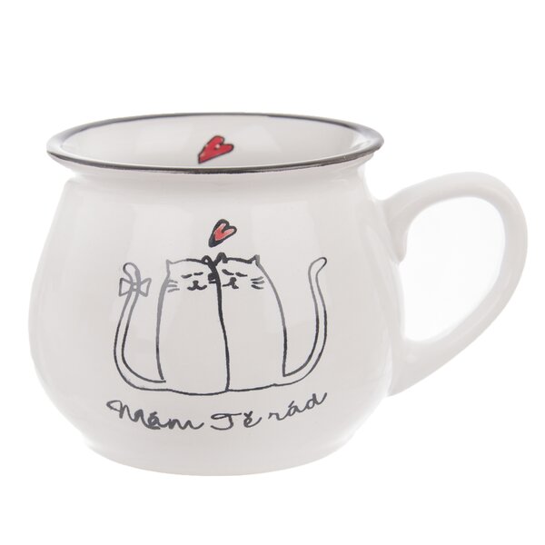 Hrnek kočky Mám tě rád 0,32 l 