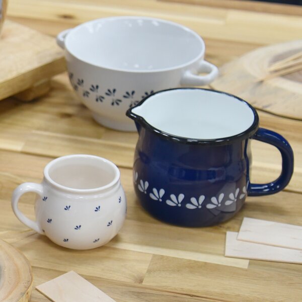 Hrnek krajáč MODROBÍLÁ 0,21 l