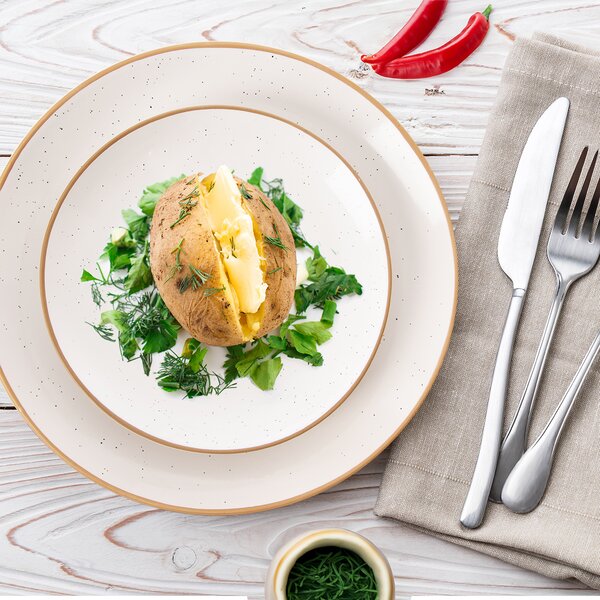 Mělký talíř STATEK pr. 26,8 cm