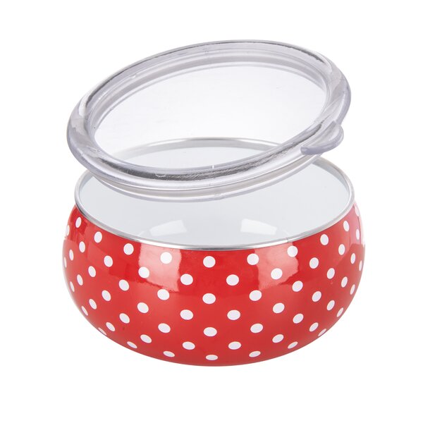 Miska TEČKA Lem s víčkem pr. 15,5 cm