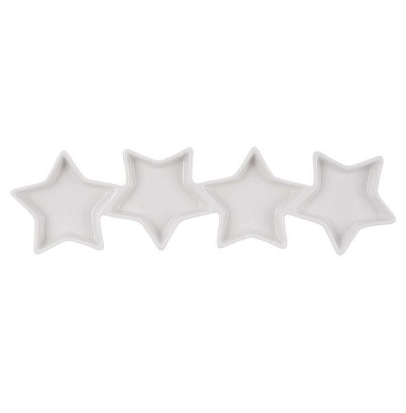 Servírovací miska dělená hvězda