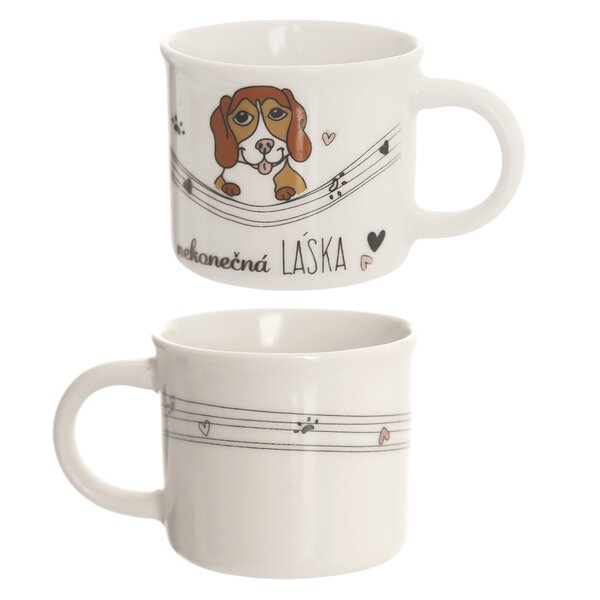 Hrnek NEKONEČNÁ LÁSKA pes 0,1 l