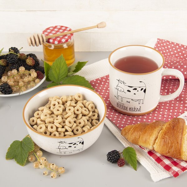 Hrnek STATEK kráva 0,53 l			