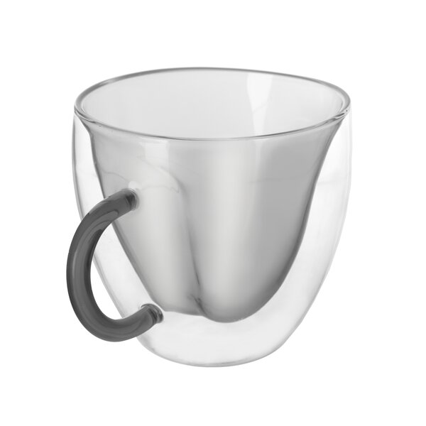 Dvoustěnný hrnek DOUBLE srdce 0,33 l 2 ks