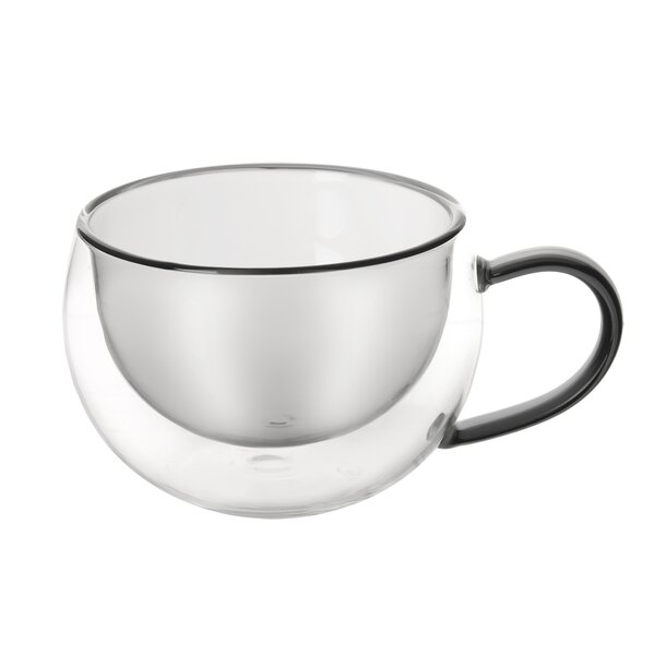 Dvoustěnný hrnek DOUBLE cappuccino 0,33 l 2 ks