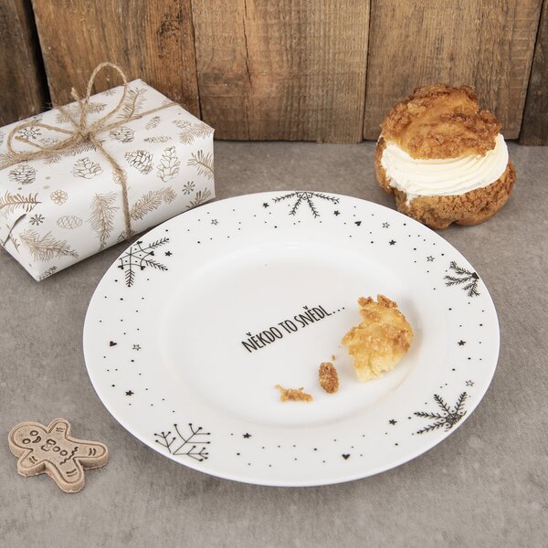 Dezertní talíř VLOČKA pr. 20 cm