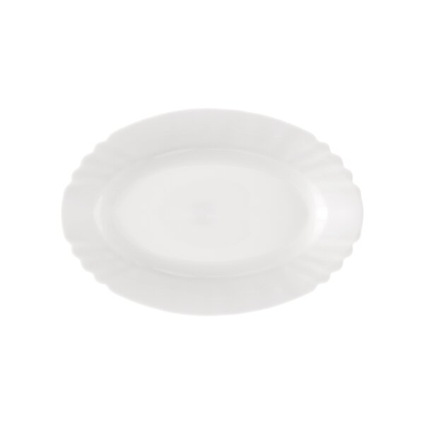 Servírovací talíř LUNA vlnky 23x16 cm