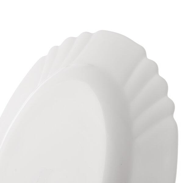 Servírovací talíř LUNA vlnky 23x16 cm