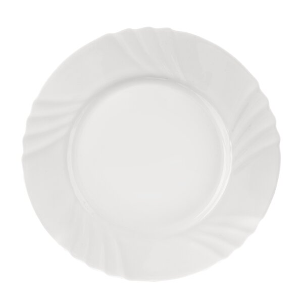 Mělký talíř LUNA vlnky pr. 25,5 cm