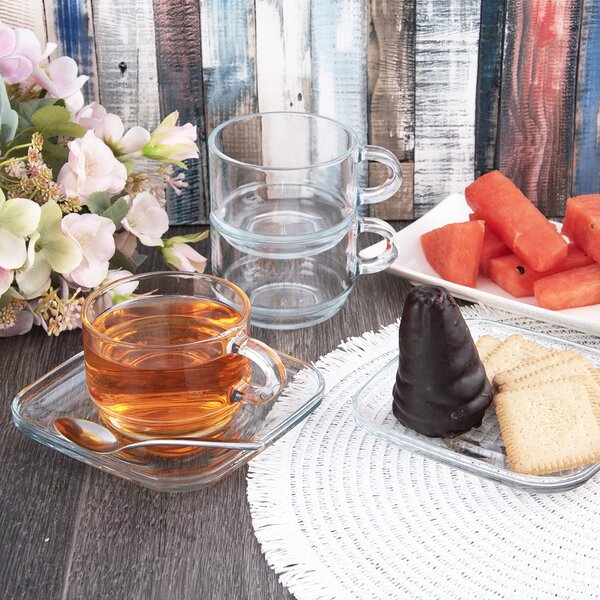 Hrnek s podšálkem Cozy 0,27 l 6 ks