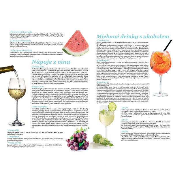 Výrobník sycených nápojů Drinkmate Aquadream 