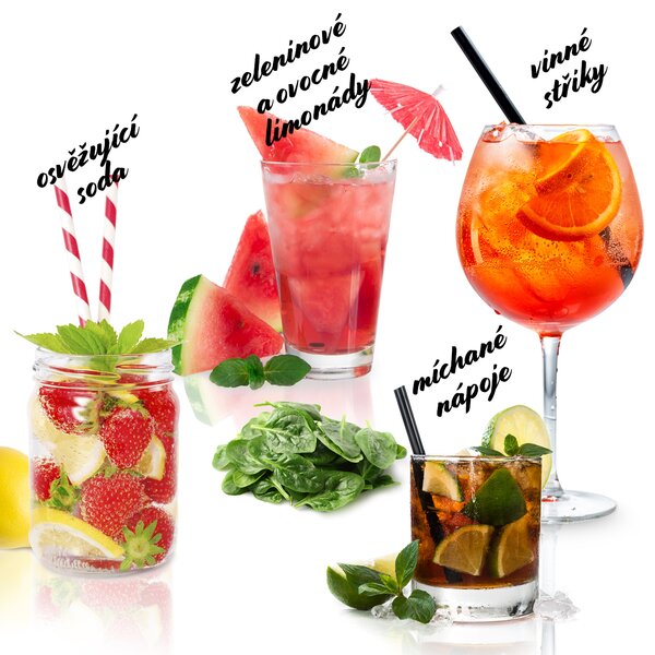 Výrobník sycených nápojů Drinkmate Aquadream 