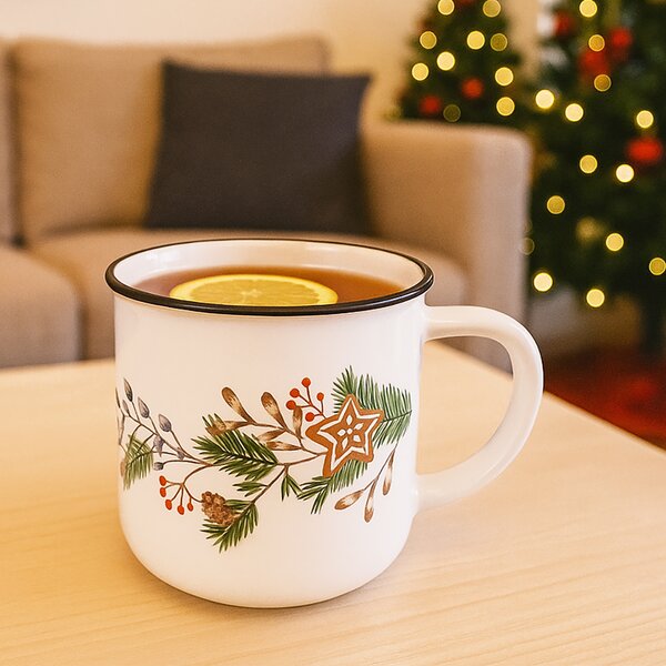 Hrnek Vánoce větvička 0,35 l