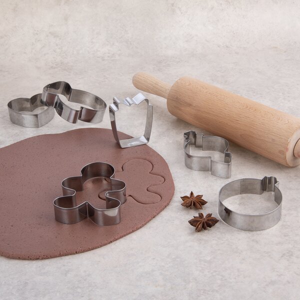 Vykrajovačky Vánoční ozdoba 6 ks