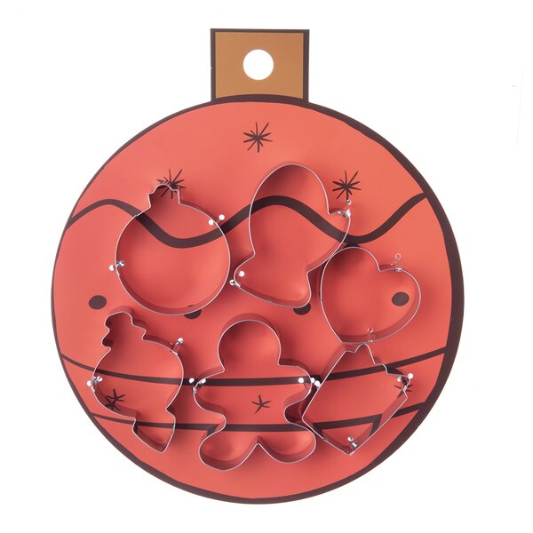 Vykrajovačky Vánoční ozdoba 6 ks