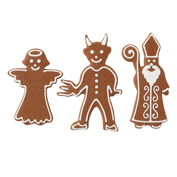 Vykrajovačka Mikulášská sada 3 ks