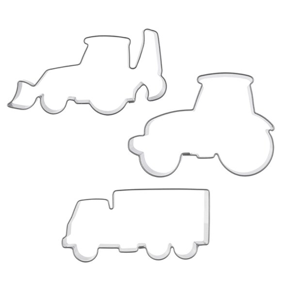 Vykrajovačka na stavbě sada 3 ks