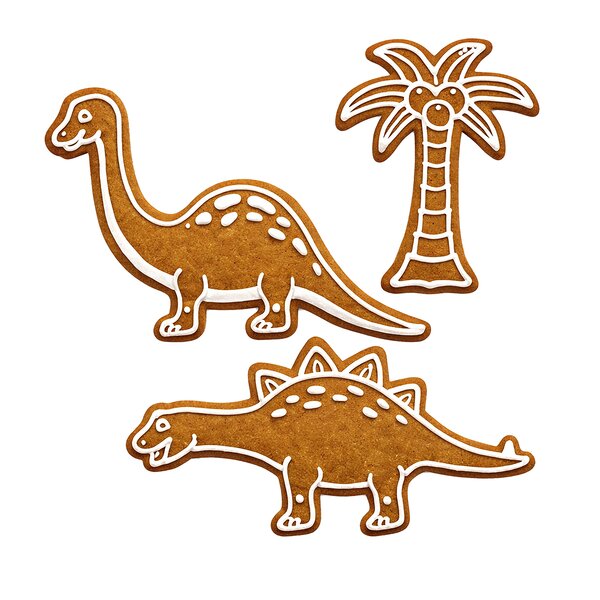 Vykrajovačka dinosvět 3 ks