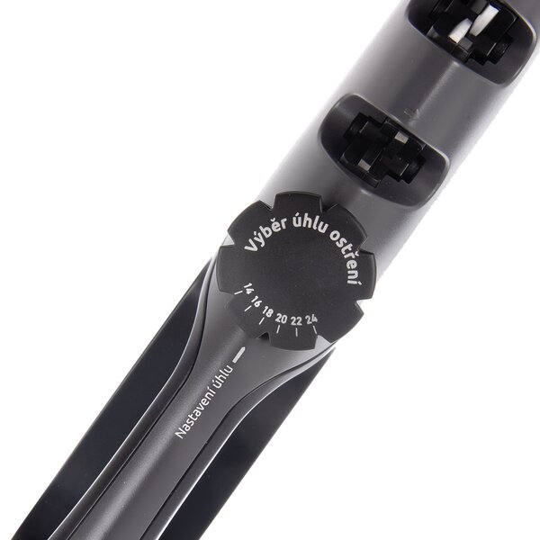 Ostřič nožů s rukojetí 3v1