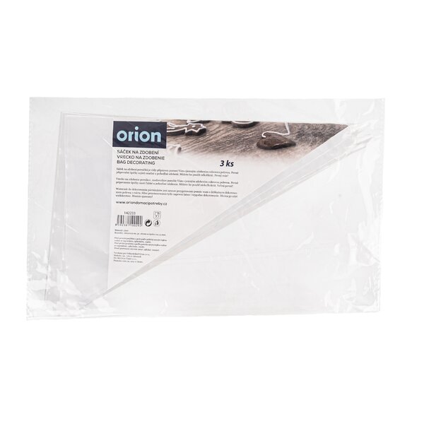 Zdobicí sáček 30 cm 3 ks
