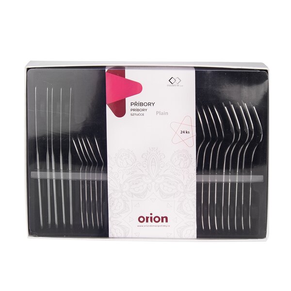 Jídelní příbory Plain 24 dílů