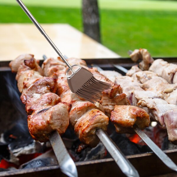 Grilovací mašlovačka teleskopická 67 cm