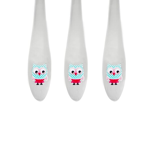 Jídelní dětský příbor SOVA 3 díly