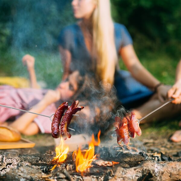 Opékací teleskopická vidlice 24,5/86 cm