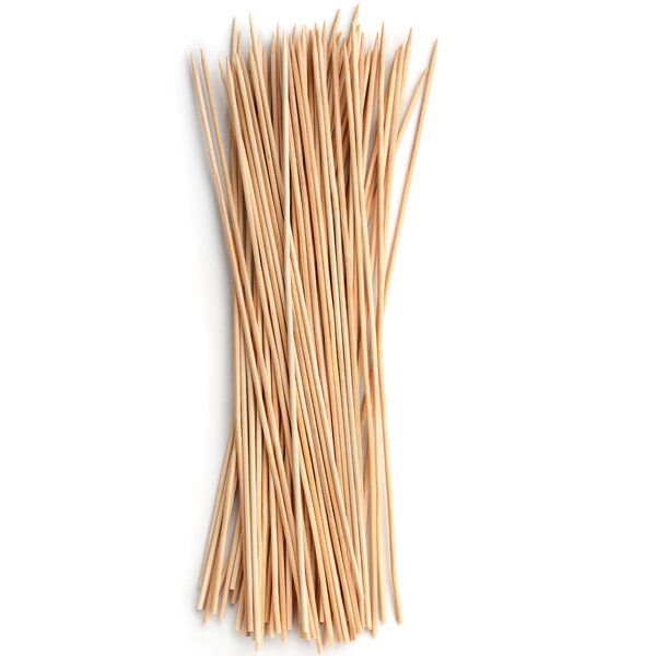 Špejle hrocené na ražniči 27 cm 40 ks