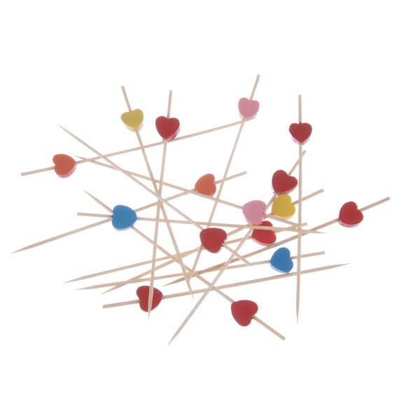 Napichovátka SRDCE 20 ks