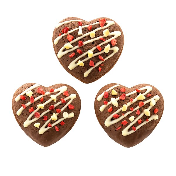 Forma na pečení muffiny srdce