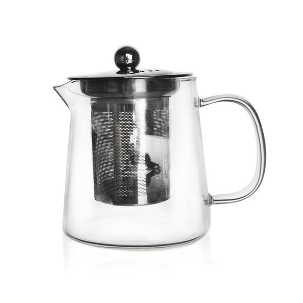 Konvice z varného skla s filtrem 0,6 l