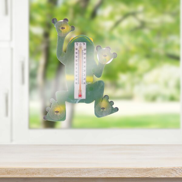 Teploměr venkovní žába 