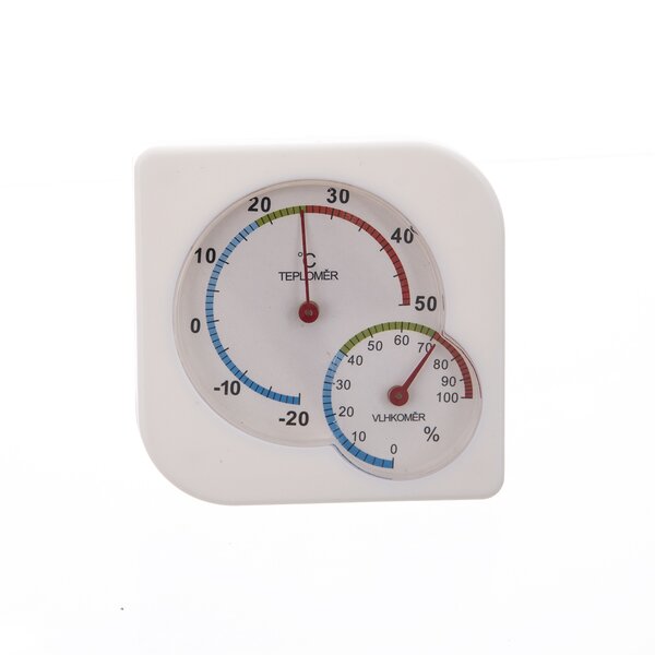 Teploměr s vlhkoměrem venkovní 
