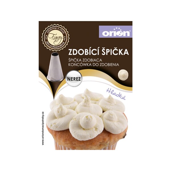 Špička zdobicí široká