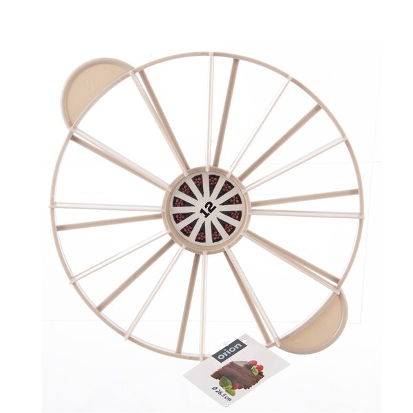 Šablona na označení řezů dortu oboustranná 10/12