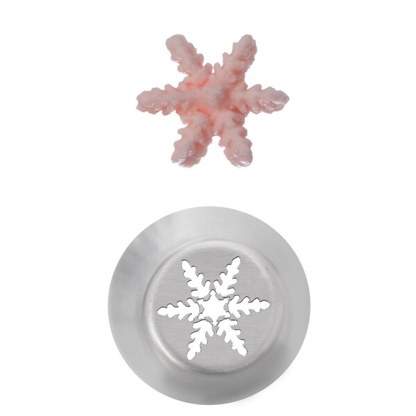 Zdobicí špička vločka malá