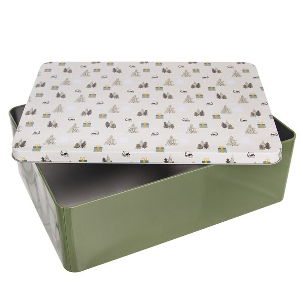 Dóza Winter time 31x22,5x10 cm