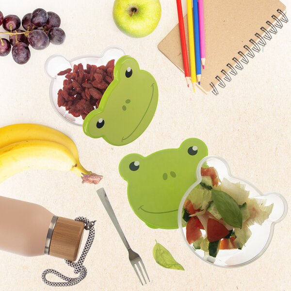 Svačinový box žabka 4 ks