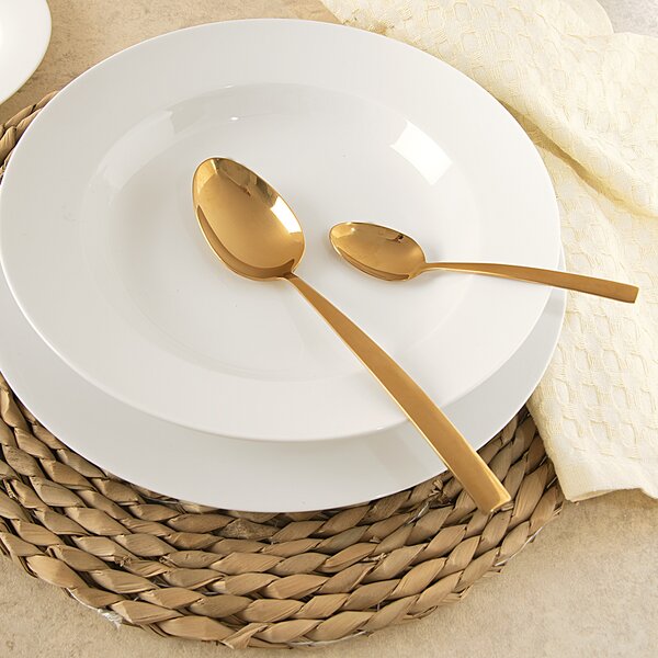 Jídelní příbory Gold 24 dílů