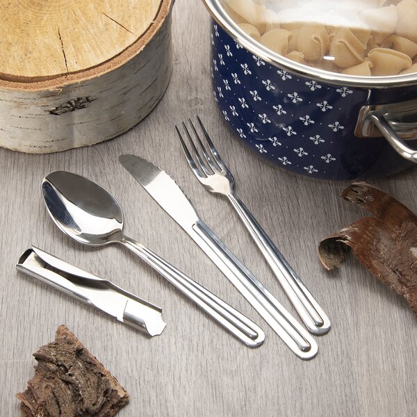 Jídelní příbor s otvírákem KEMP 4 díly