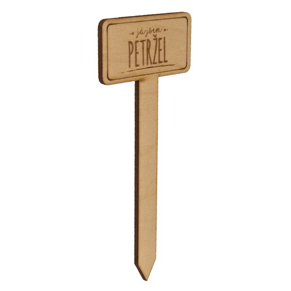 Zápich do květináče petržel