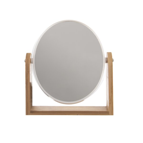 Kosmetické zrcátko WHITNEY se stojánkem 18x20 cm