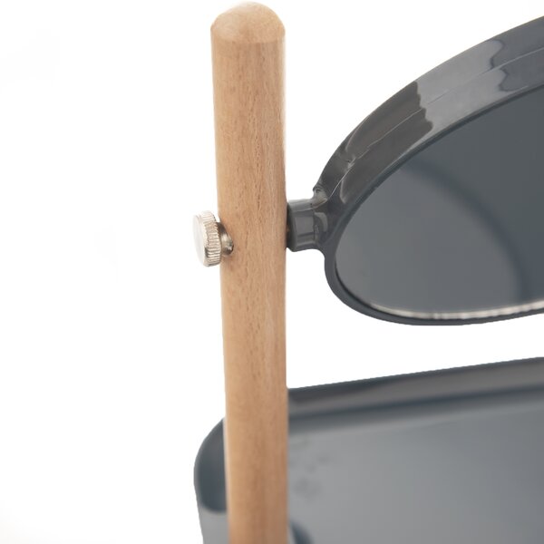 Kosmetické zrcátko se stojánkem 22,5x23 cm