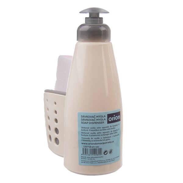 Dávkovač saponátu s organizérem 0,4 l 