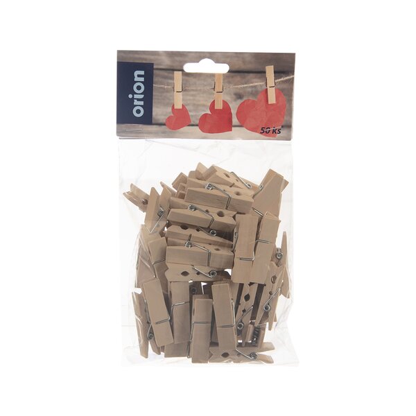 Dekorační kolíčky 50 ks 