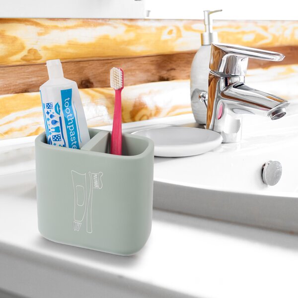 Držák na zubní kartáčky GREENISH 