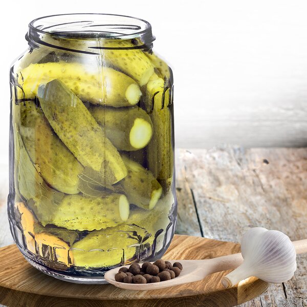 Zavařovací sklenice 1,7 l 4 ks